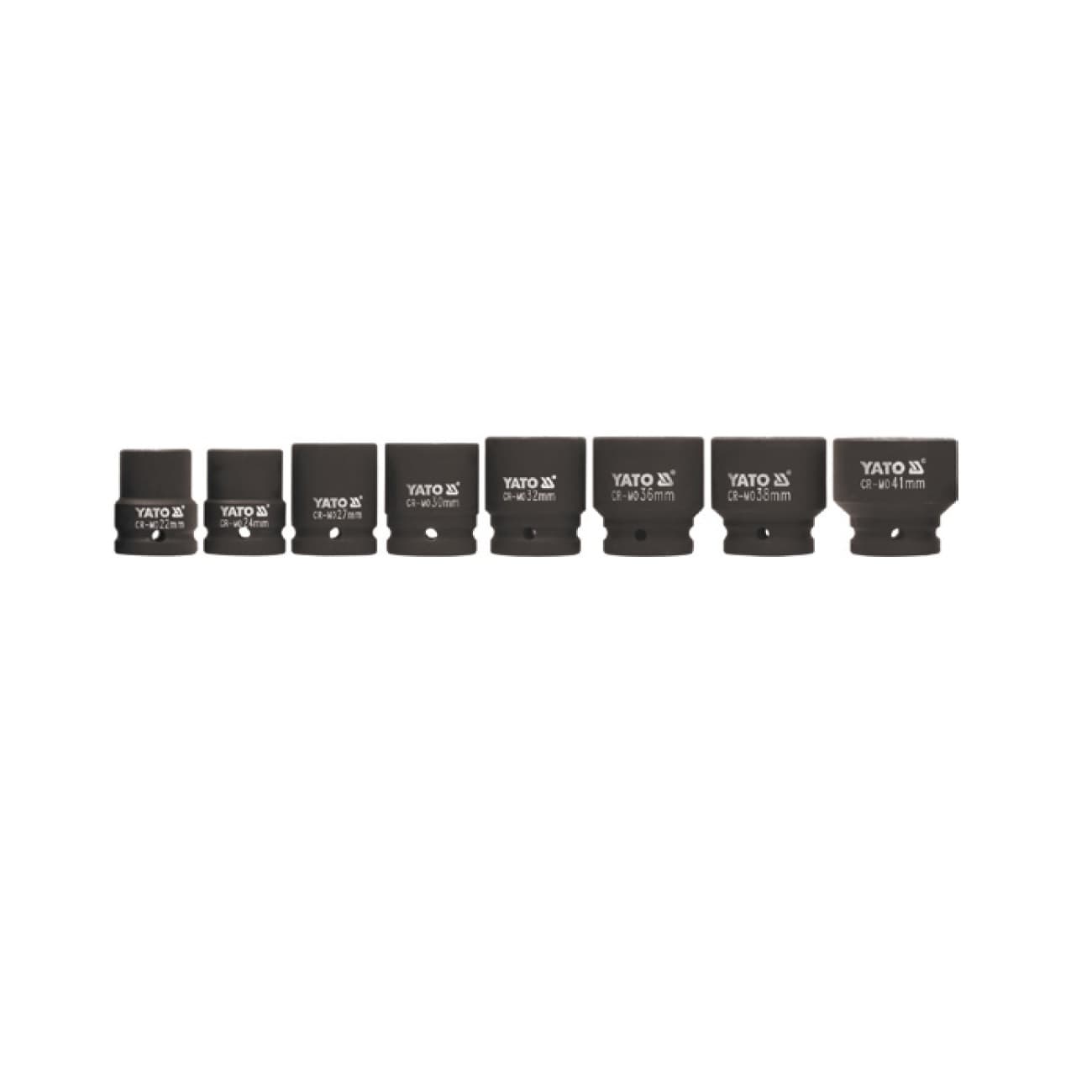Lofttopasett 3/4" 22-41mm