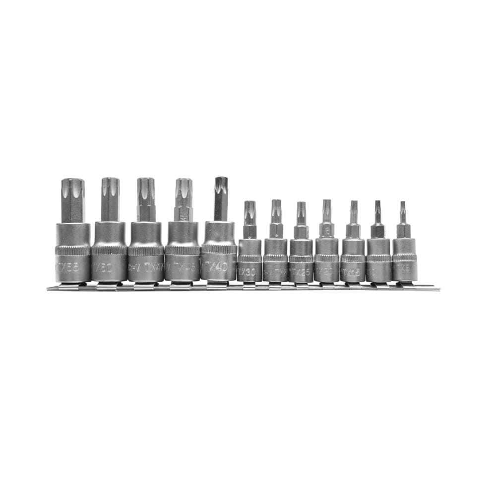 Torxtoppasett T8-T55 12Stk