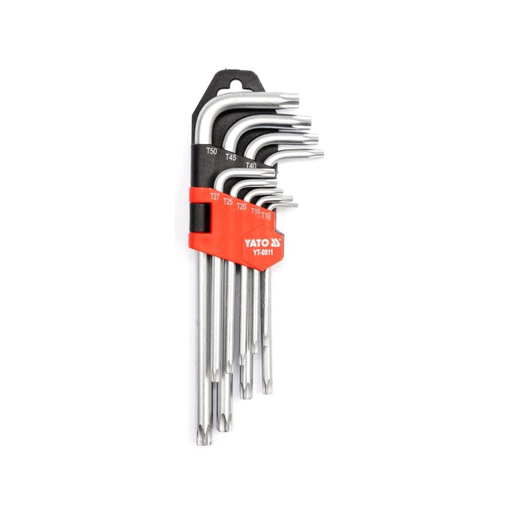 TORX lyklasett T10-50 9.stk