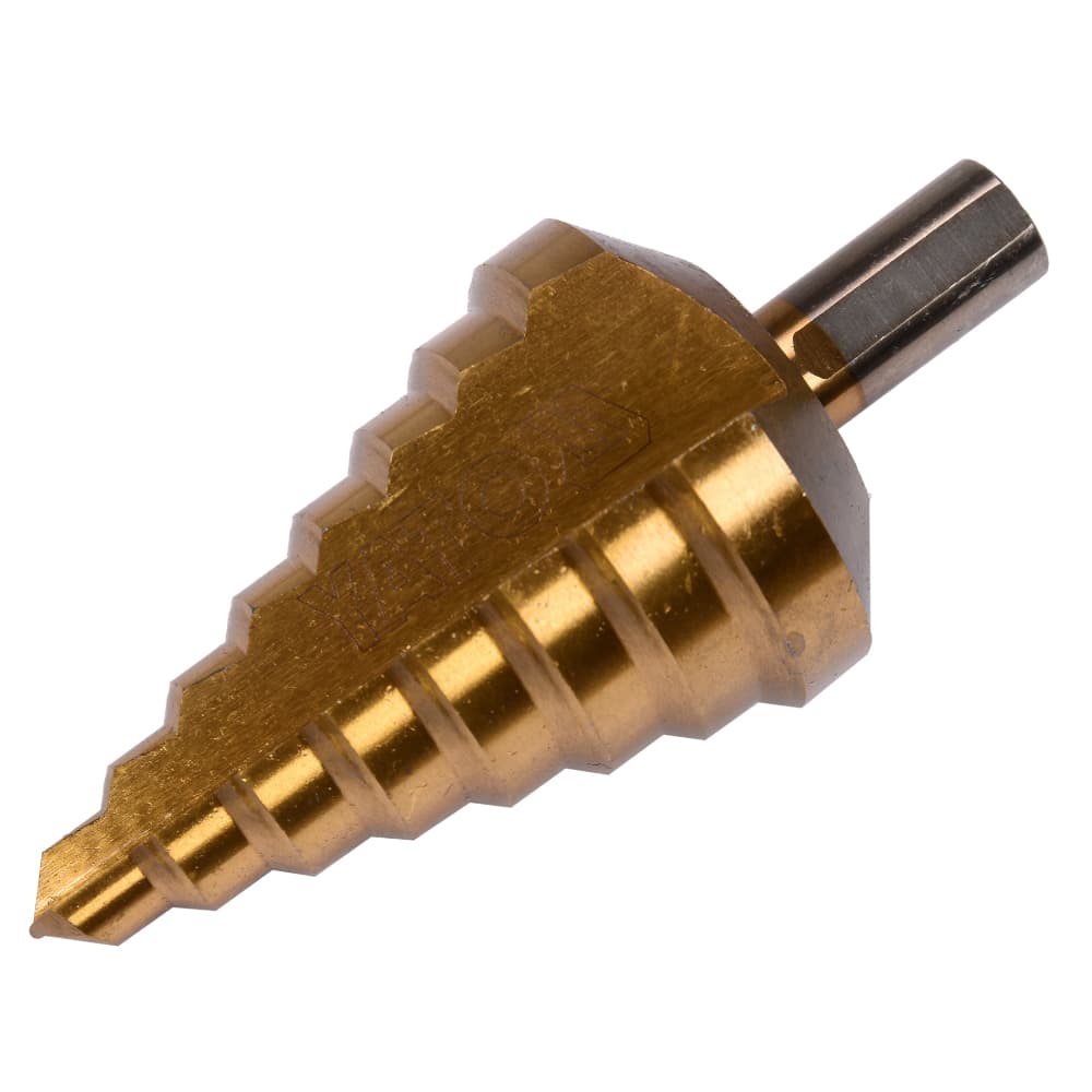 Þrepabor 10-45mm titanium