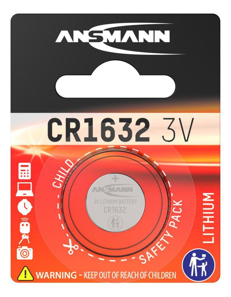 Rafhlaða CR1632 lithium
