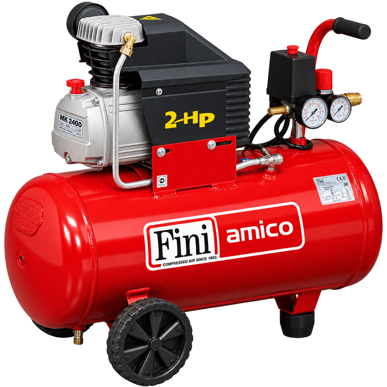 Loftpressa Amico 50/2400 50 L 8 bar