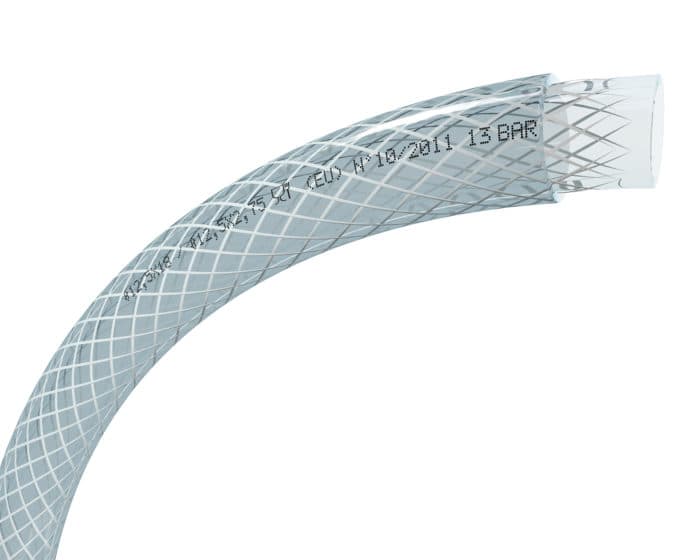Plastslanga glær matvæla 8x13mm 5/16"