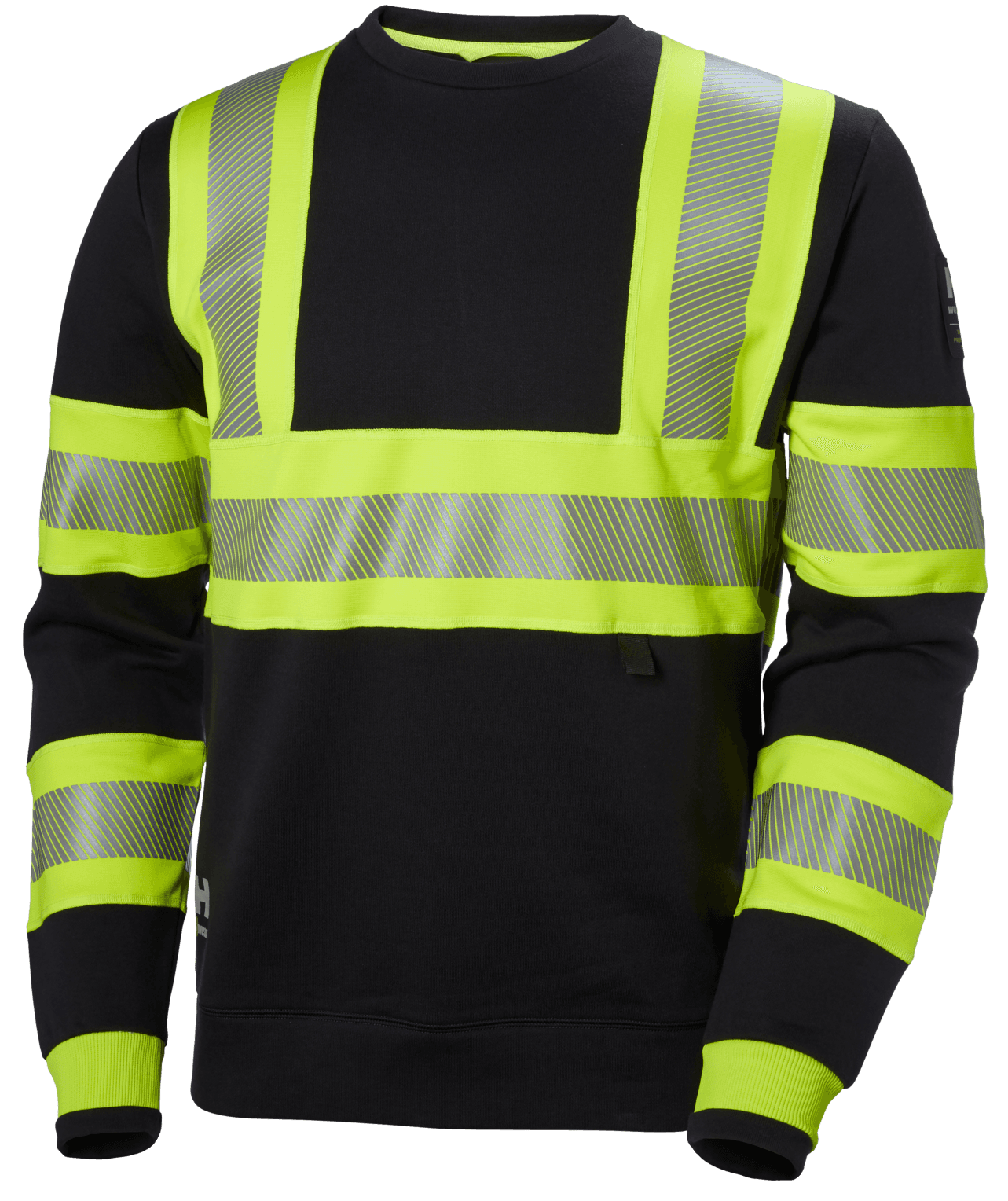 ICU peysa CL1 svört/gul hi-vis