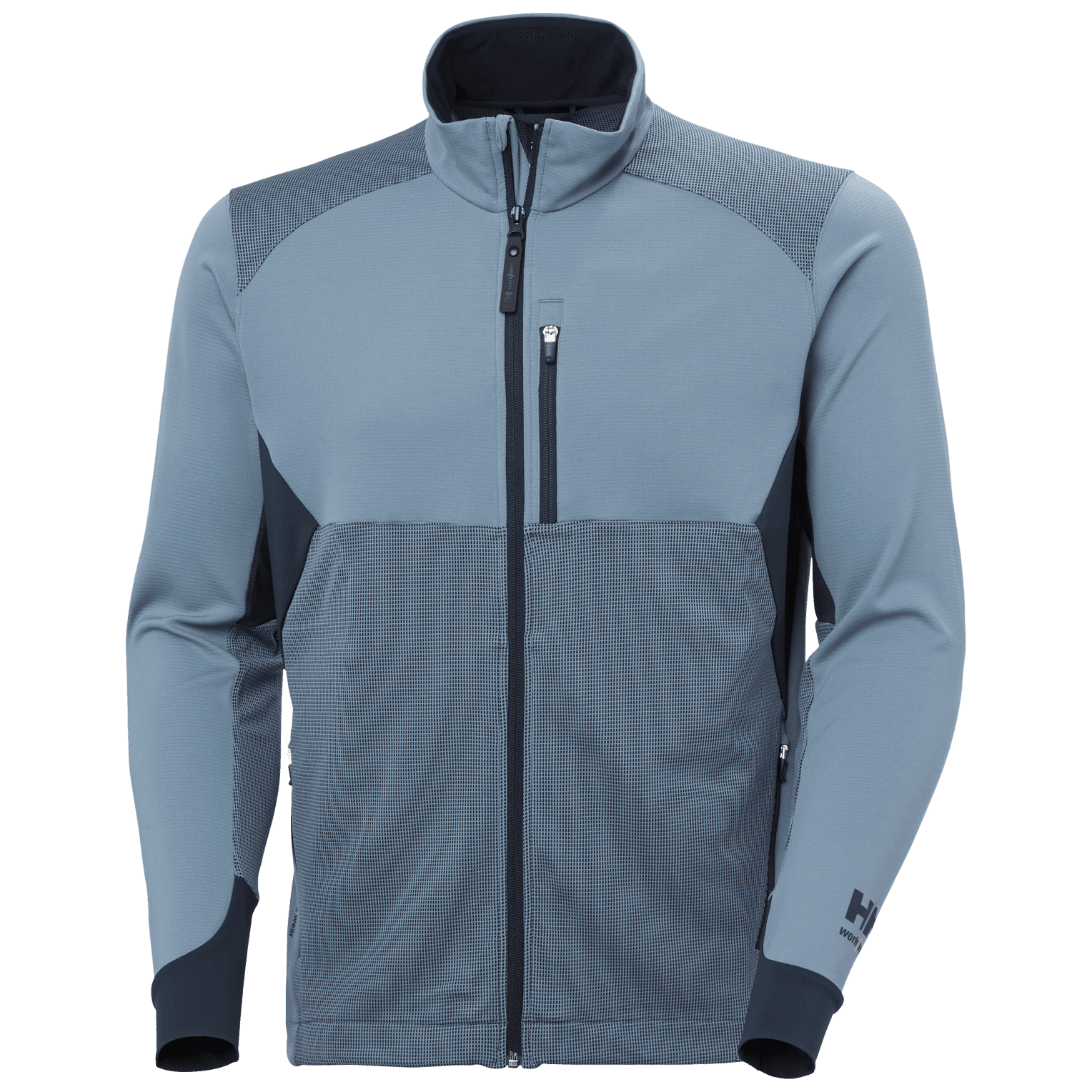 Tech Active peysa m/kraga rennd